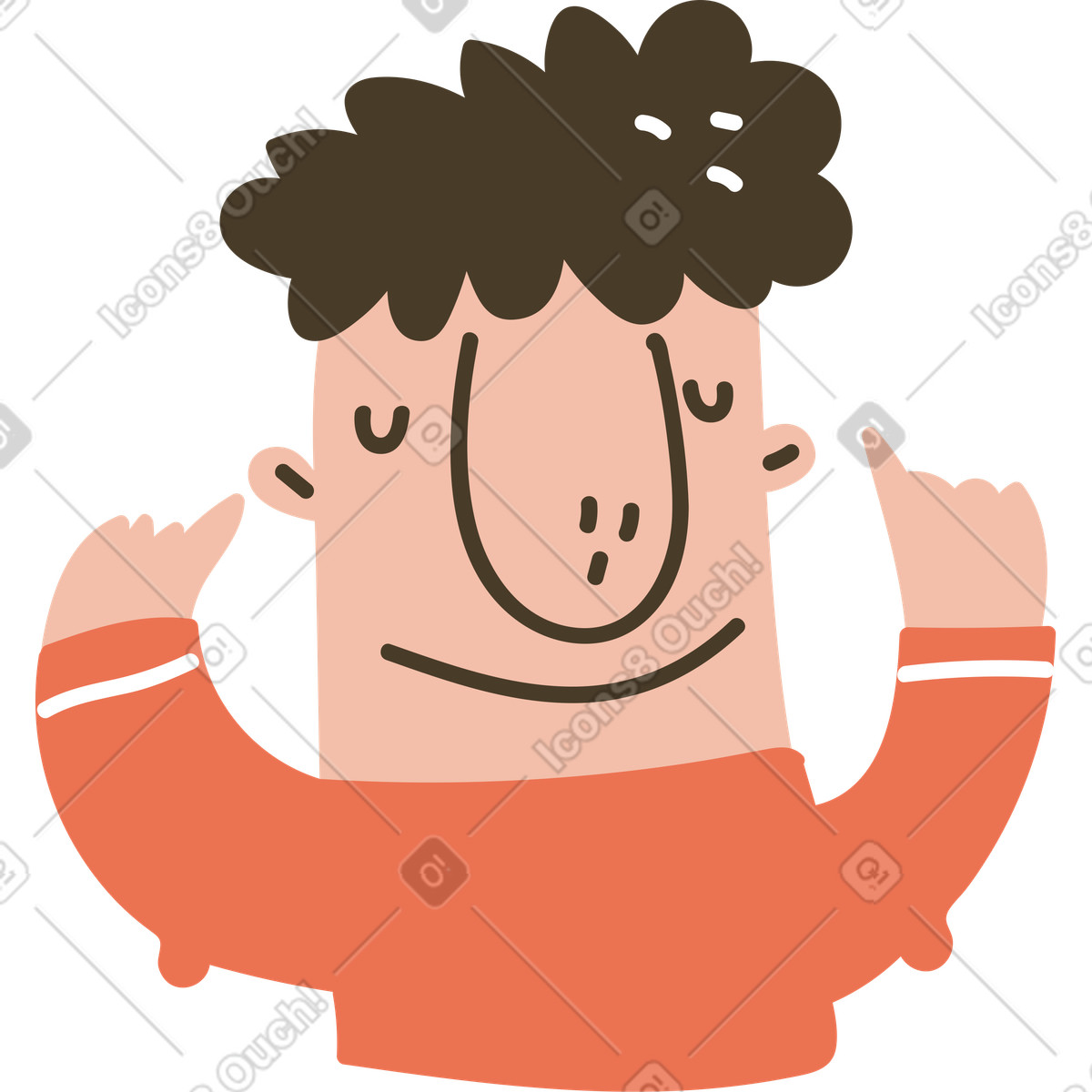 下载 Karlsson 风格的 男子 插画，支持 PNG、SVG 格式