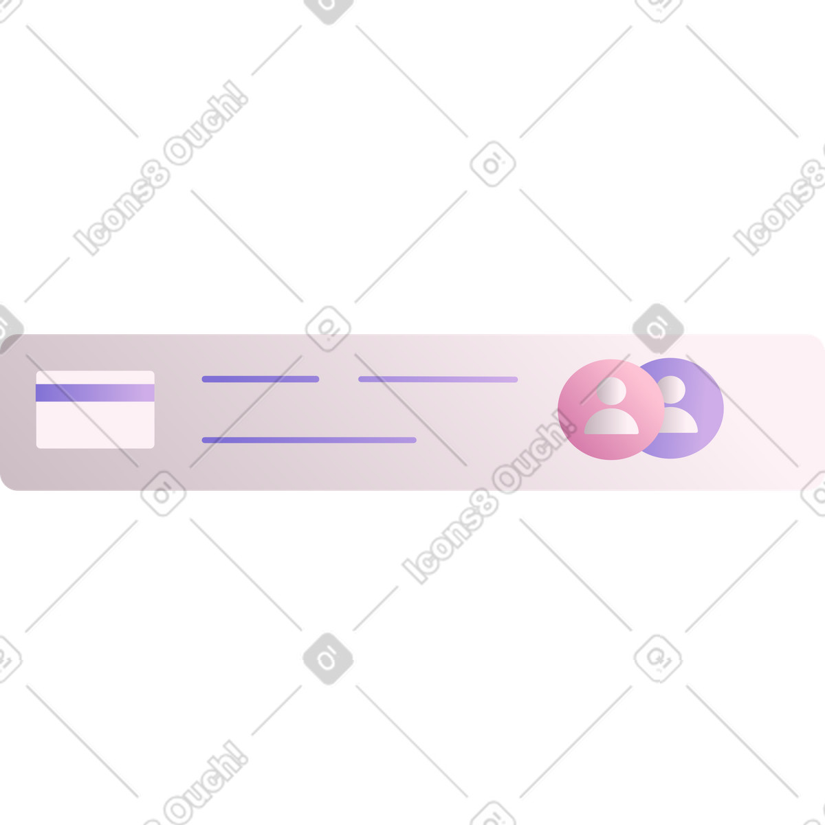 Zahlungsfenster-Illustration im Silky-Stil als Download in PNG, SVG