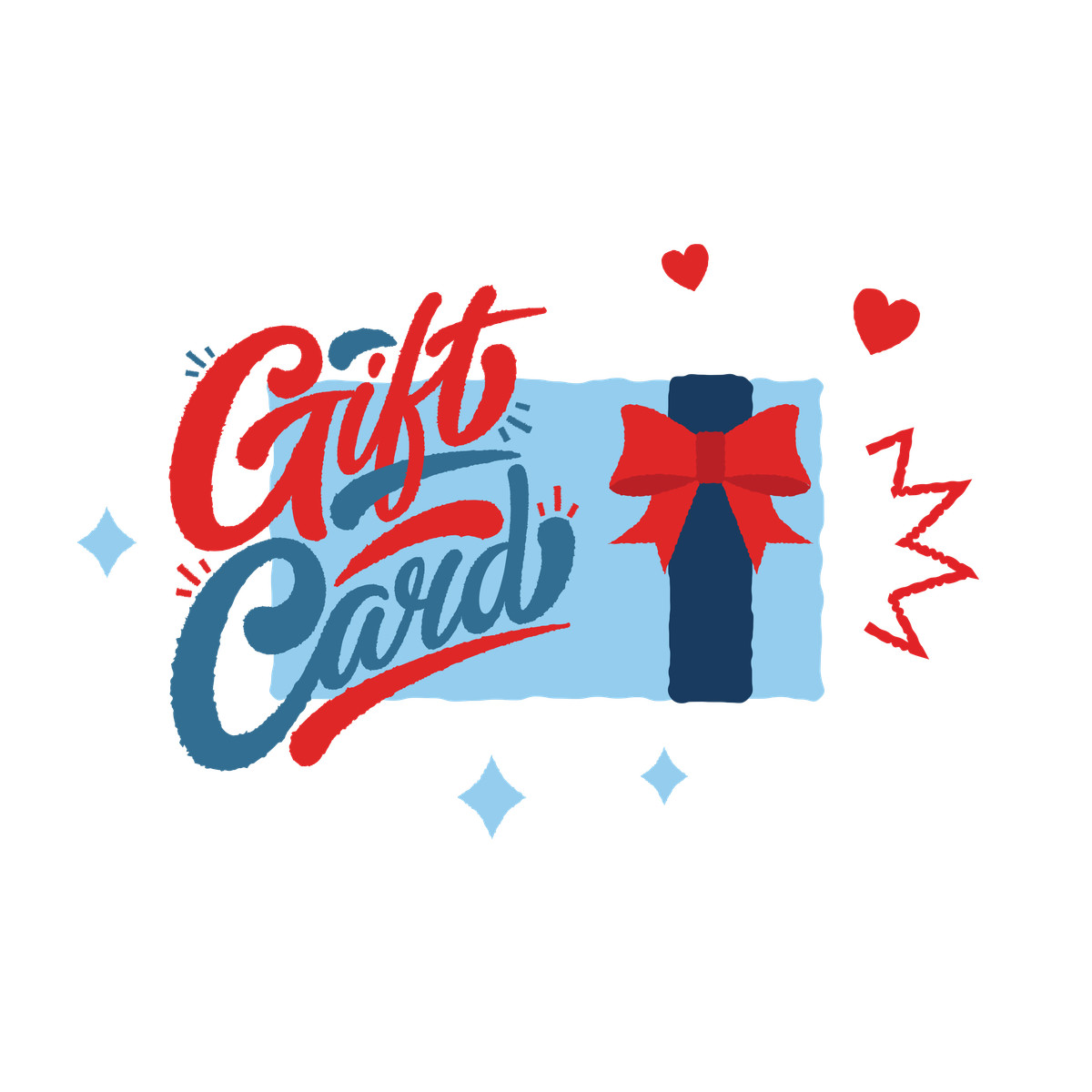Cherry スタイルの Gift card with bow and ribbon のイラストをPNG、SVG形式でダウンロード