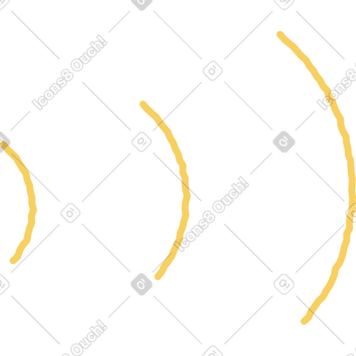 下载 Pablo 风格的 黄线 插画，支持 PNG、SVG 格式