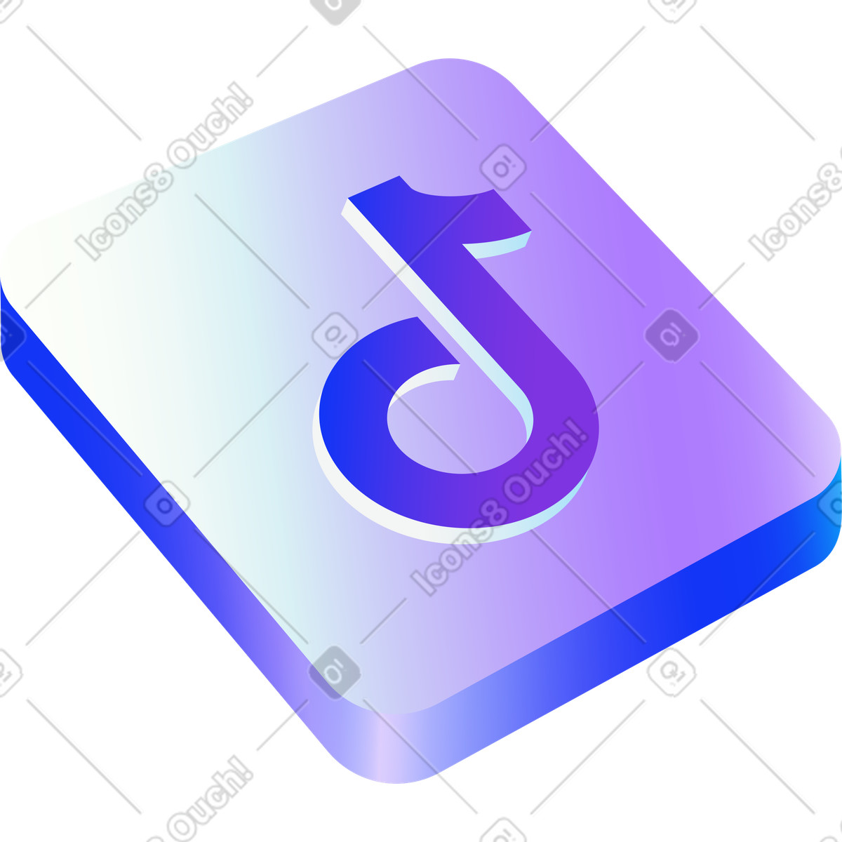 Illustration Icône de la musique dans le style Hi-tech à télécharger aux formats PNG, SVG