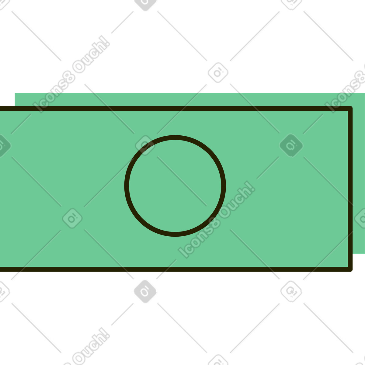 Geld-Illustration im Geom-Stil als Download in PNG, SVG