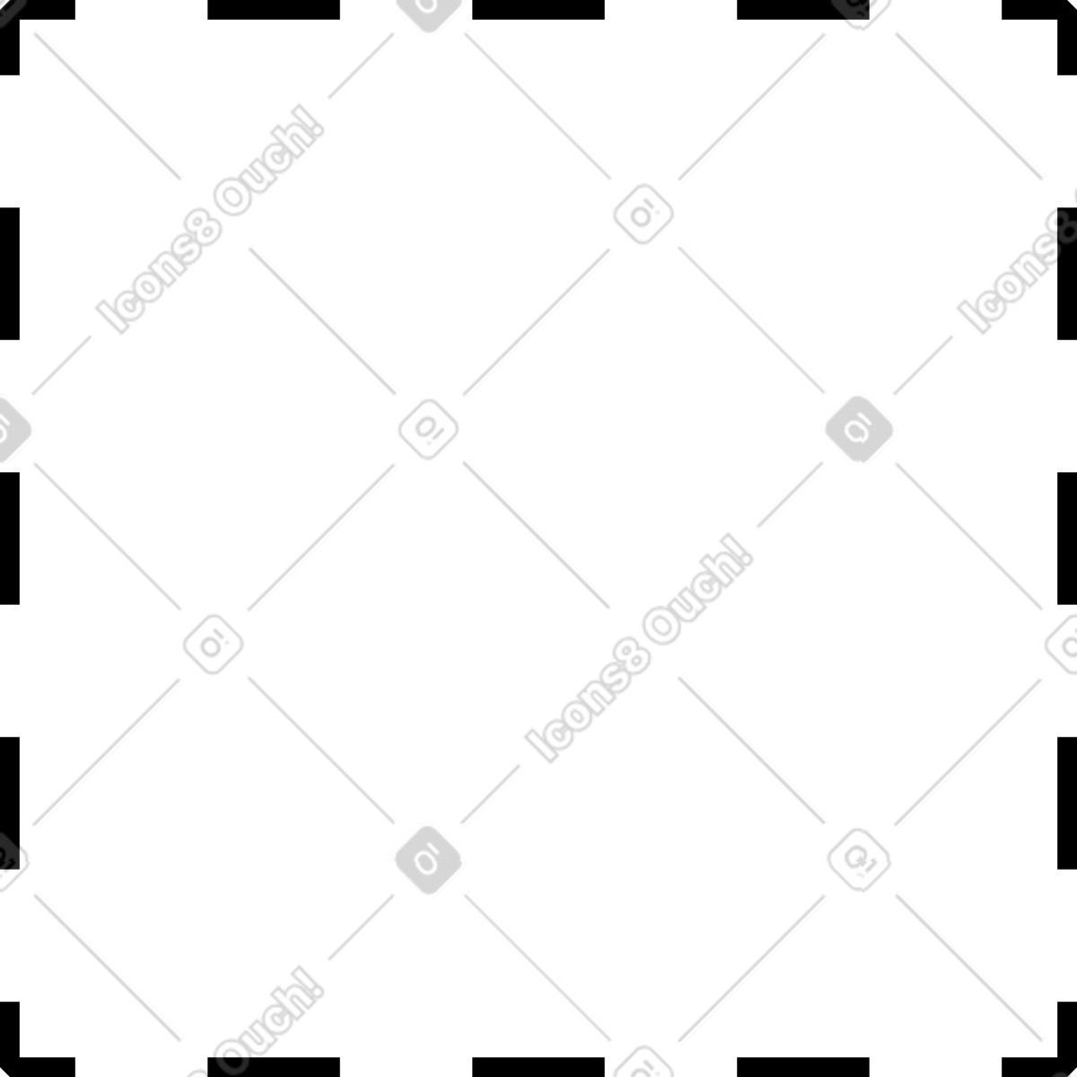 Ilustração de Quadro pontilhado em no estilo Memphis para baixar em PNG, SVG