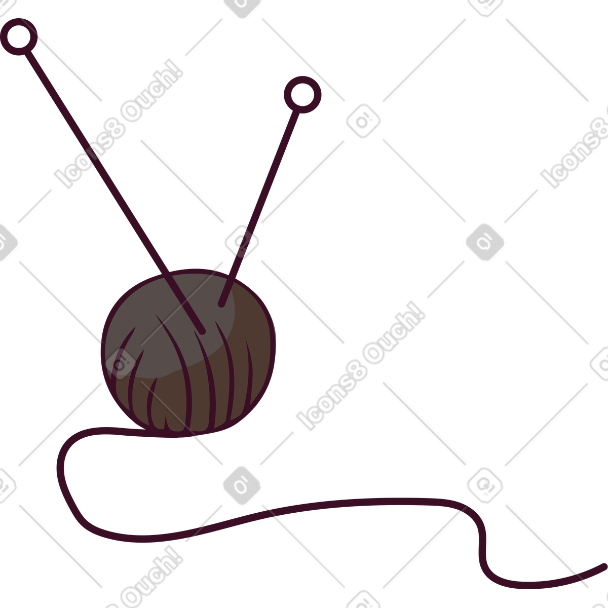 Maglieria illustrazione in stile Eastwood scarica in PNG, SVG