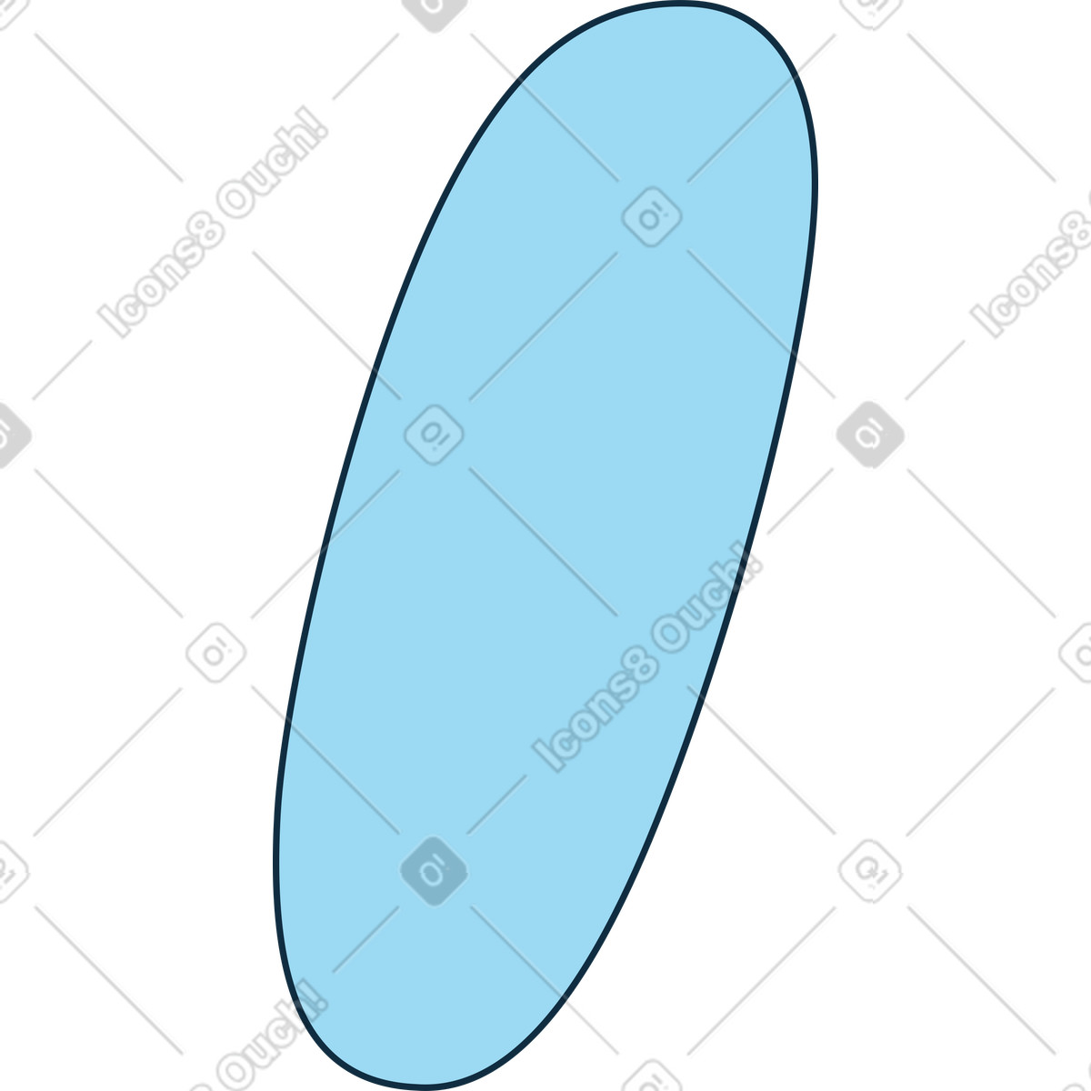 Letter i illustration in PNG, SVG