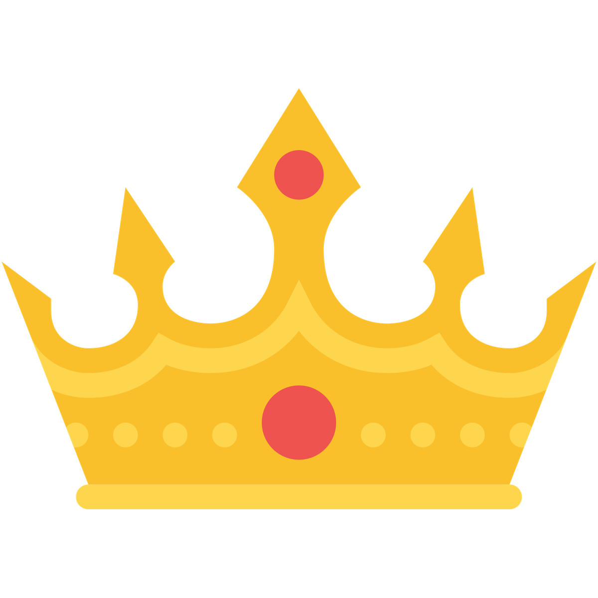 Golden crown-Illustration im Fogg-Stil als Download in PNG, SVG