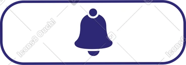Bouton de notification PNG, SVG