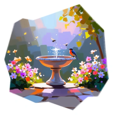 Bird bath