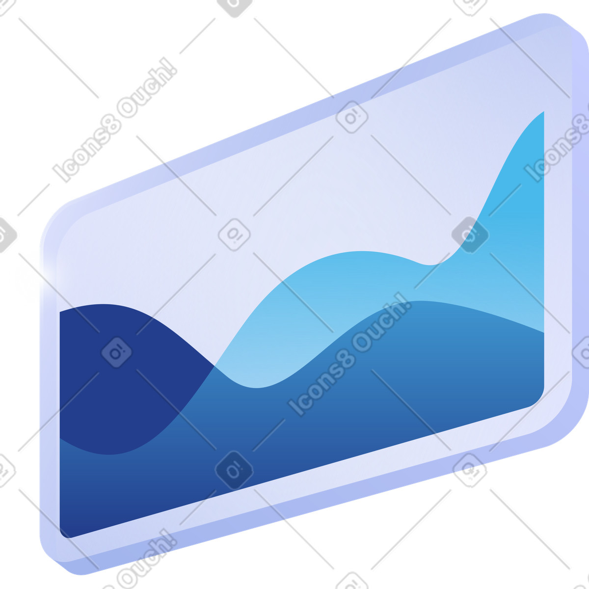 Cornice traslucida con grafico illustrazione in stile Quantum scarica in PNG, SVG