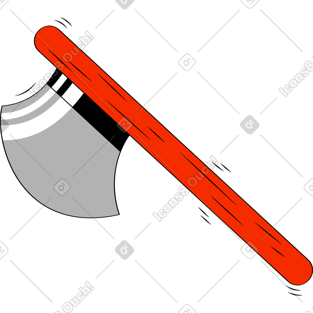 Accetta illustrazione in stile Looney scarica in PNG, SVG