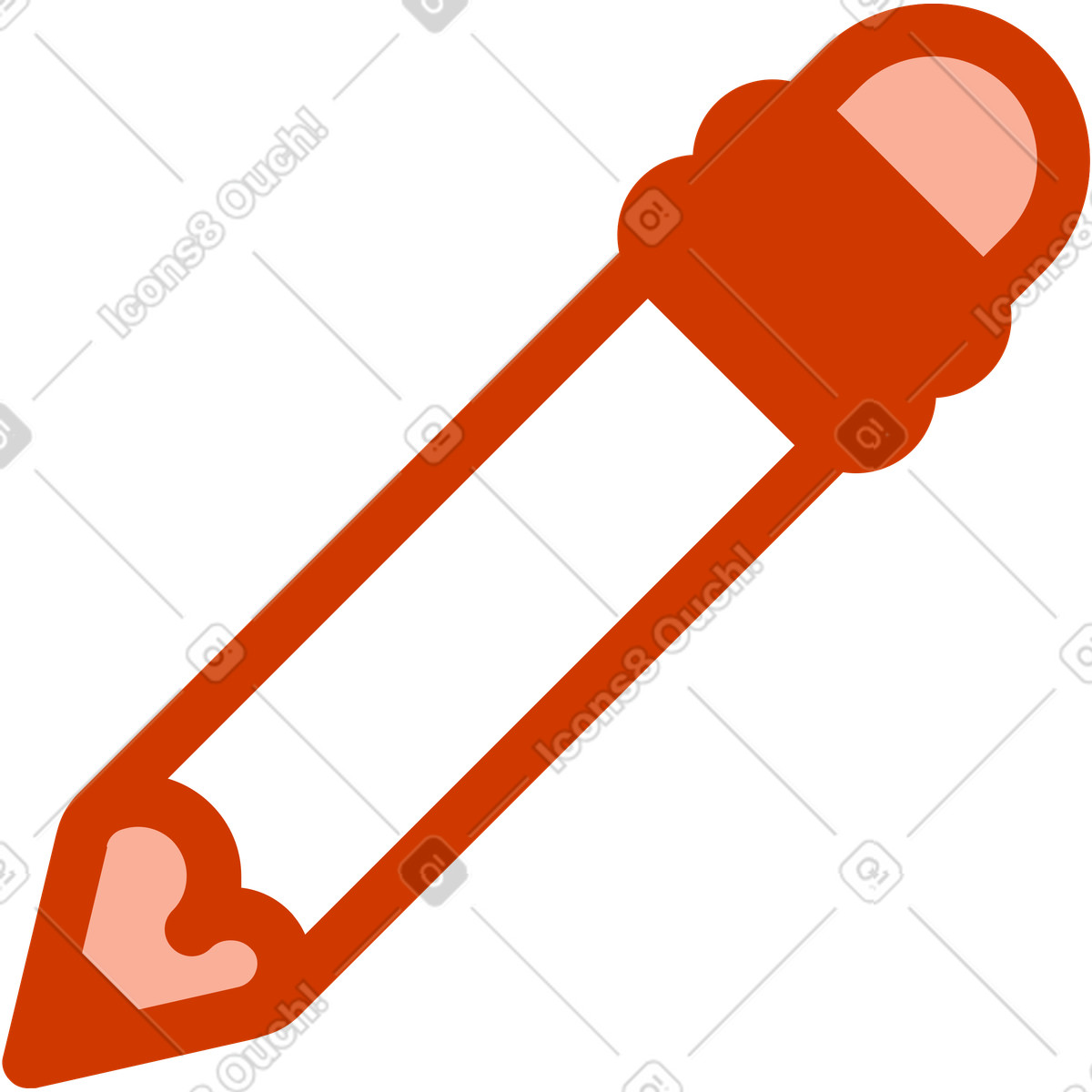 Bleistift-Illustration im Natty-Stil als Download in PNG, SVG