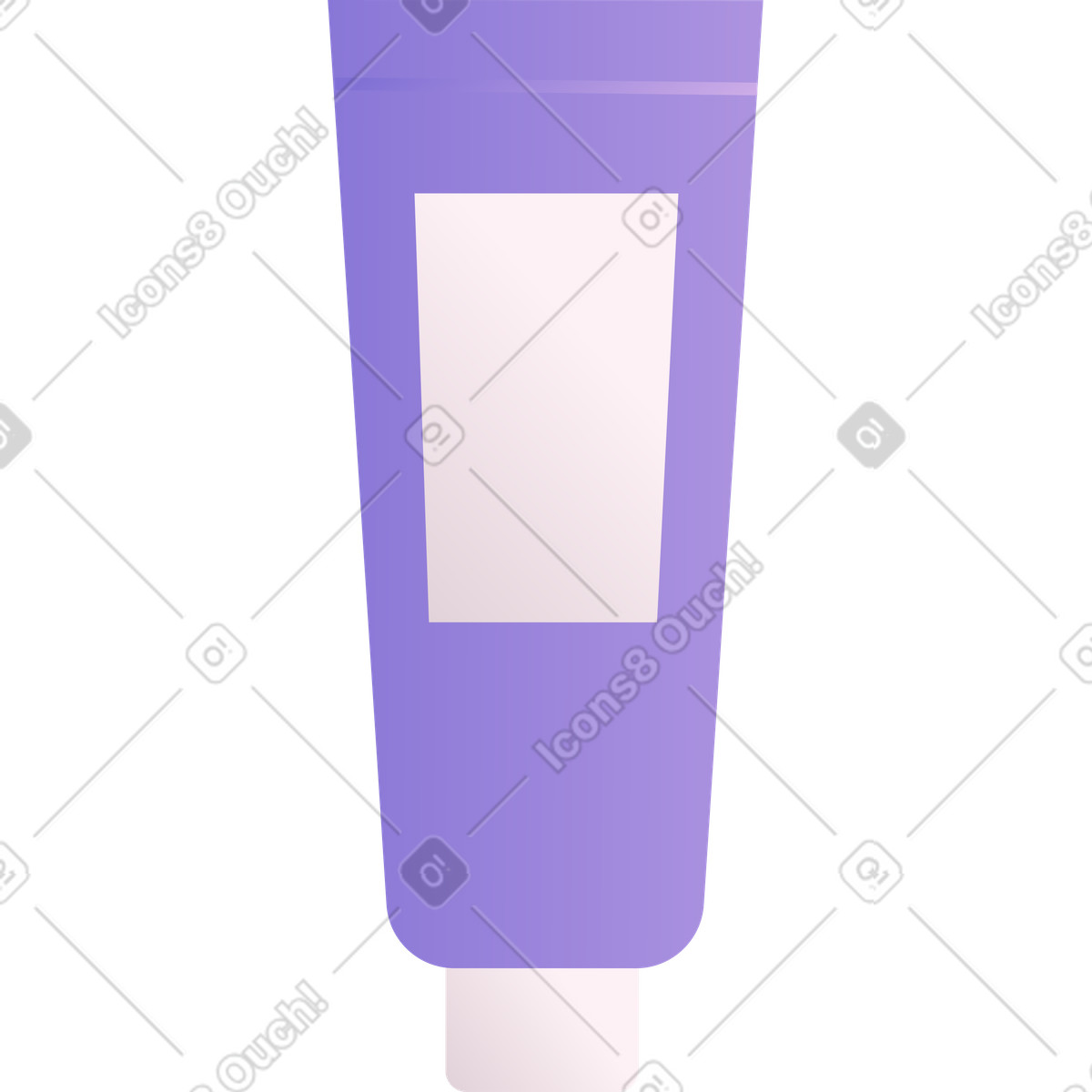 下载 Silky 风格的 Tube of cream 插画，支持 PNG、SVG 格式