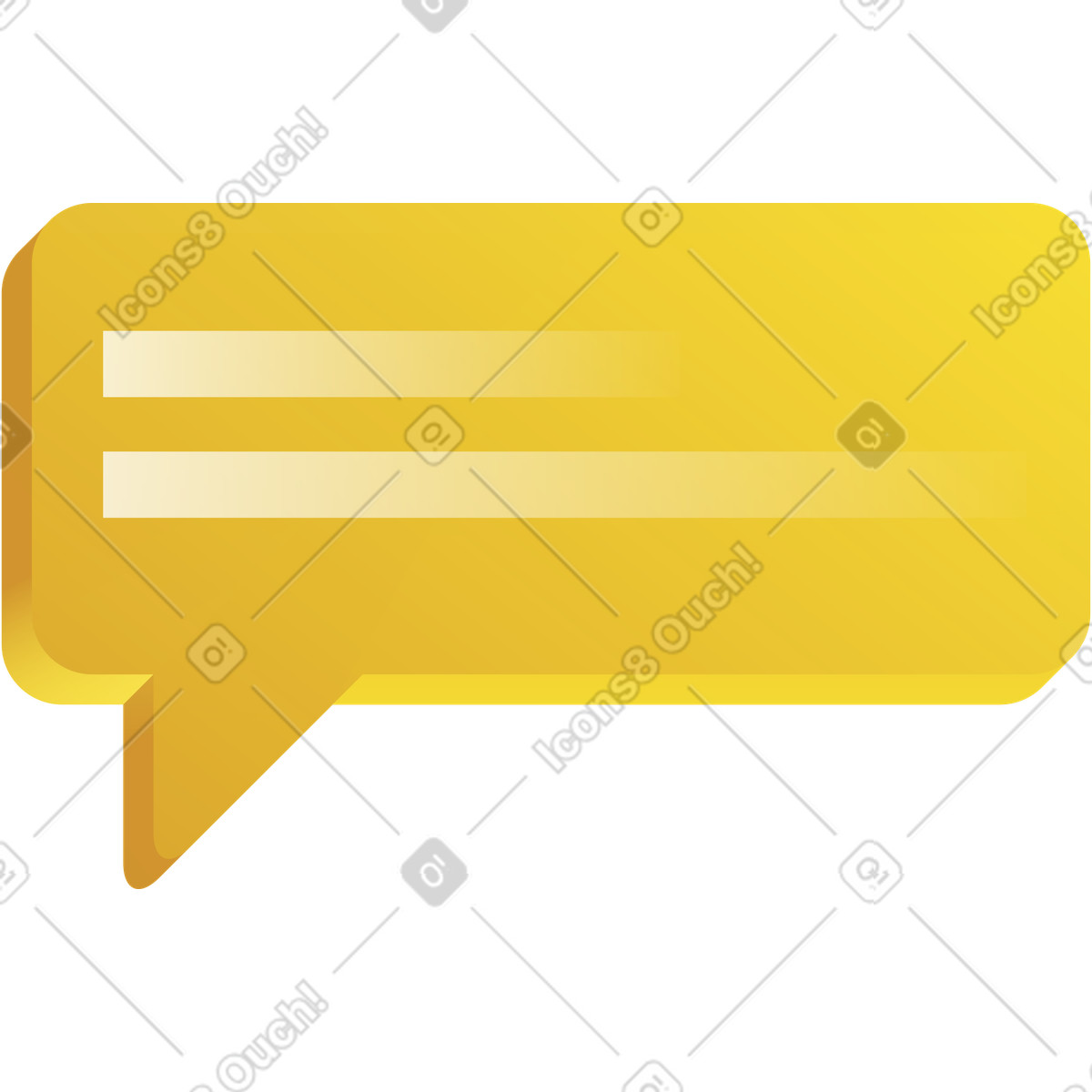 Ilustração de Balão amarelo em no estilo Colors para baixar em PNG, SVG
