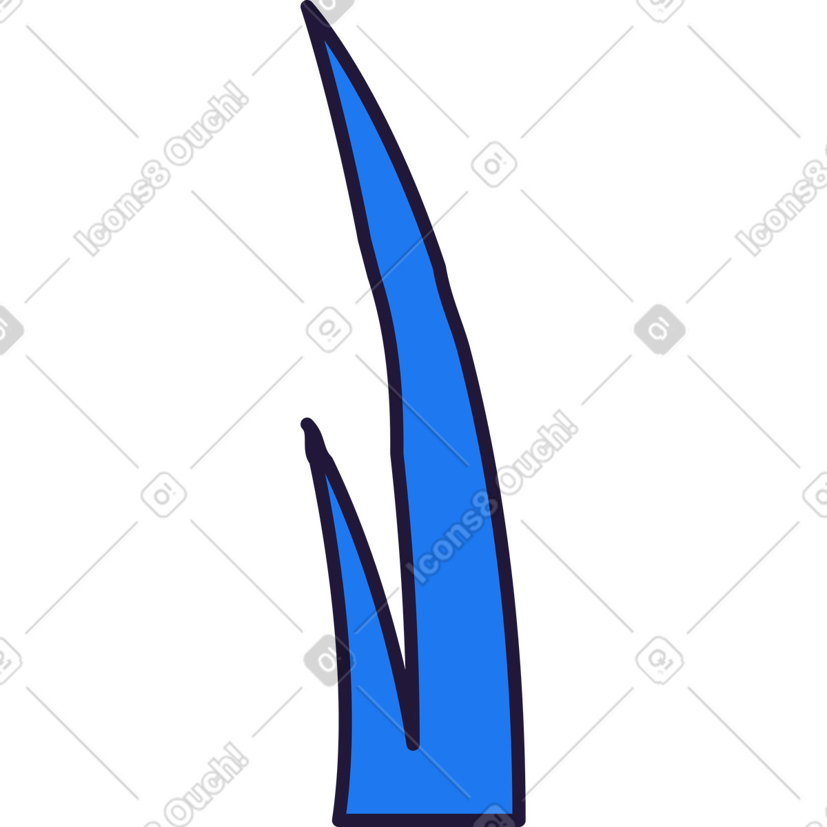 Conifer スタイルの 草 のイラストをPNG、SVG形式でダウンロード