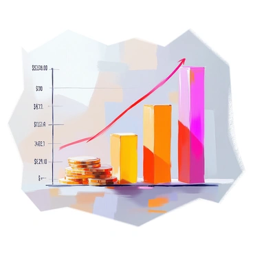 A bar graph illustrating a comparison of salaries between men and women. The graph features tall bars representing men's salaries, reaching impressive heights, while the women's salary bars are significantly shorter, emphasizing the disparity. The x-axis is labeled with categories for different job titles, and the y-axis indicates salary amounts in a clear numerical format. Each bar is distinctively colored, with the men's bars in a bold color and the women's in a lighter shade, highlighting the contrast between the two groups.