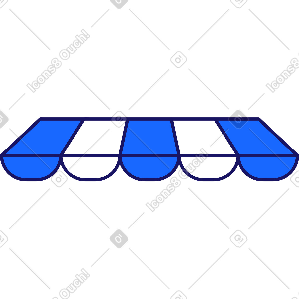 Ilustração de Viseira loja em no estilo Matey para baixar em PNG, SVG