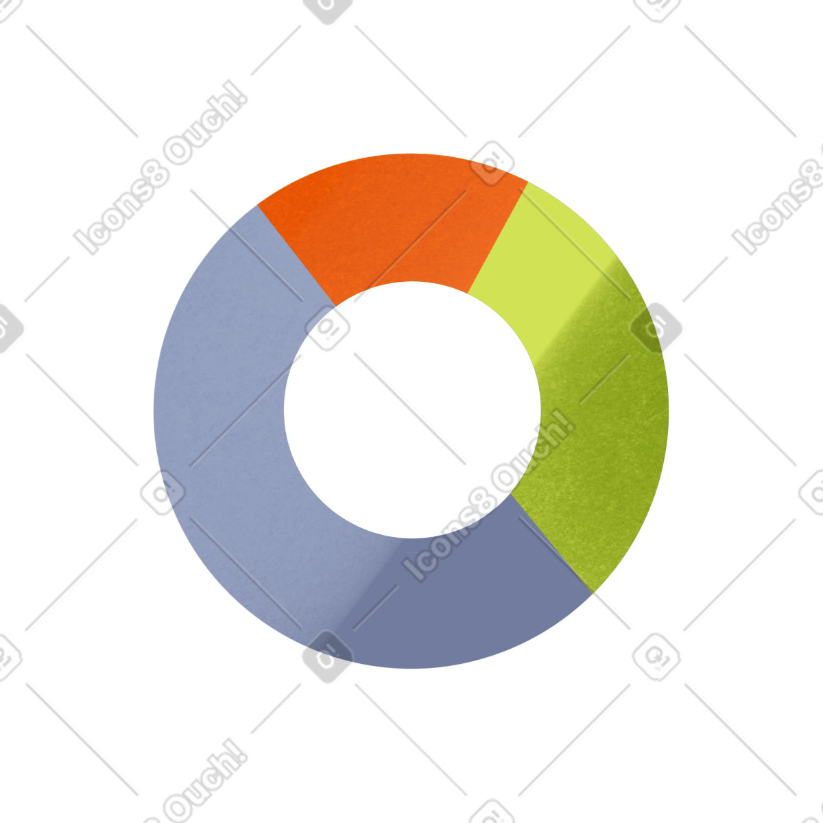 Shine スタイルの Circular diagram のイラストをPNG、SVG形式でダウンロード