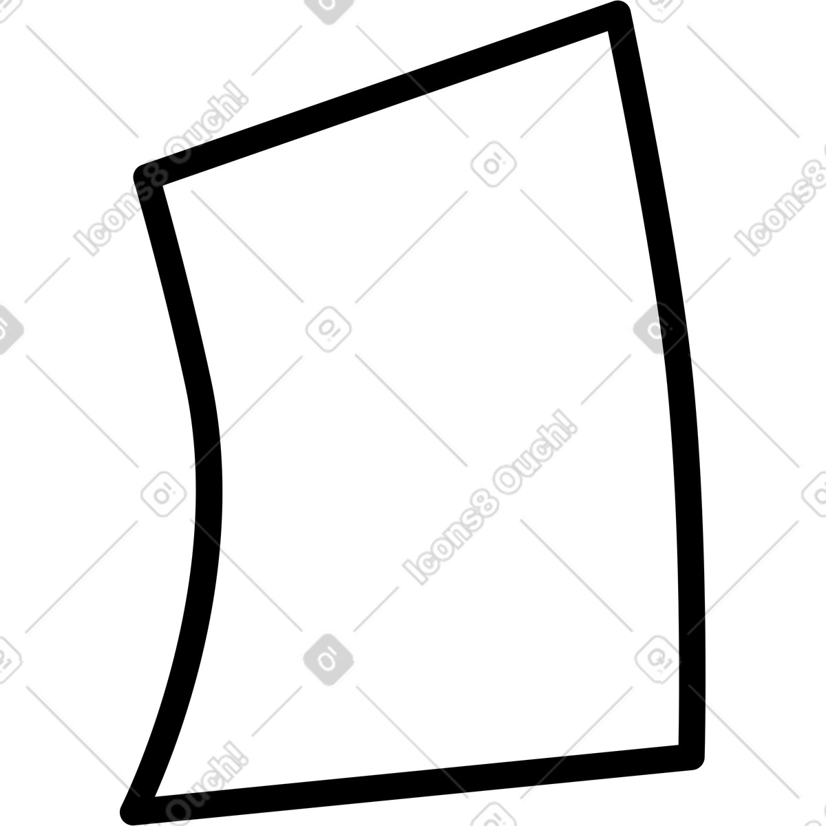 Jelly スタイルの ページ のイラストをPNG、SVG形式でダウンロード