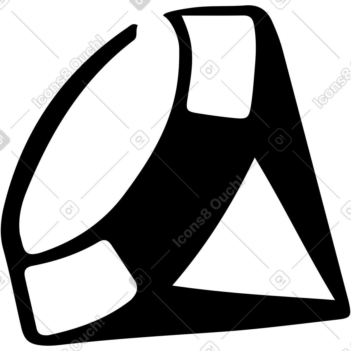 Ilustración Diamante en estilo Line a descargar en PNG y SVG