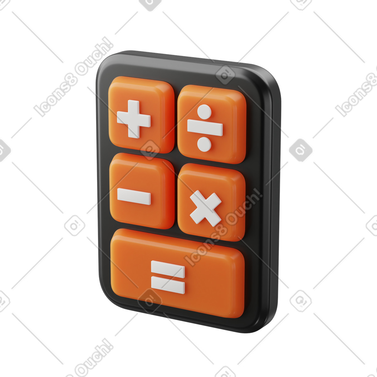 Calculator illustration in PNG, SVG