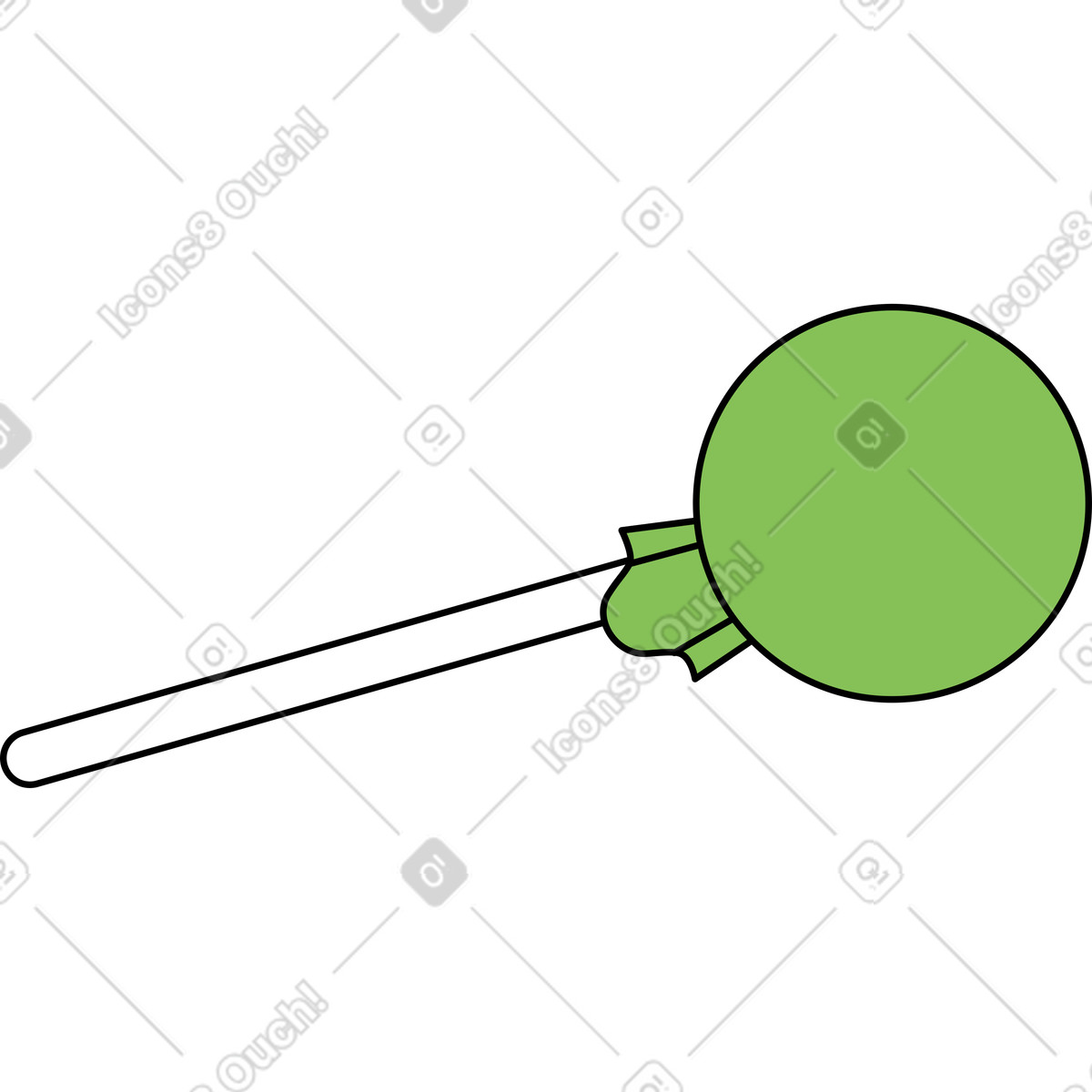 Süßigkeiten-Illustration im Isometric-Stil als Download in PNG, SVG