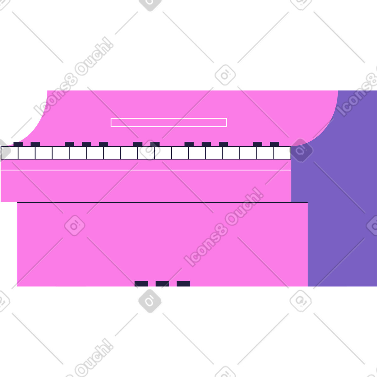 Ilustración Plan en estilo Mellow a descargar en PNG y SVG