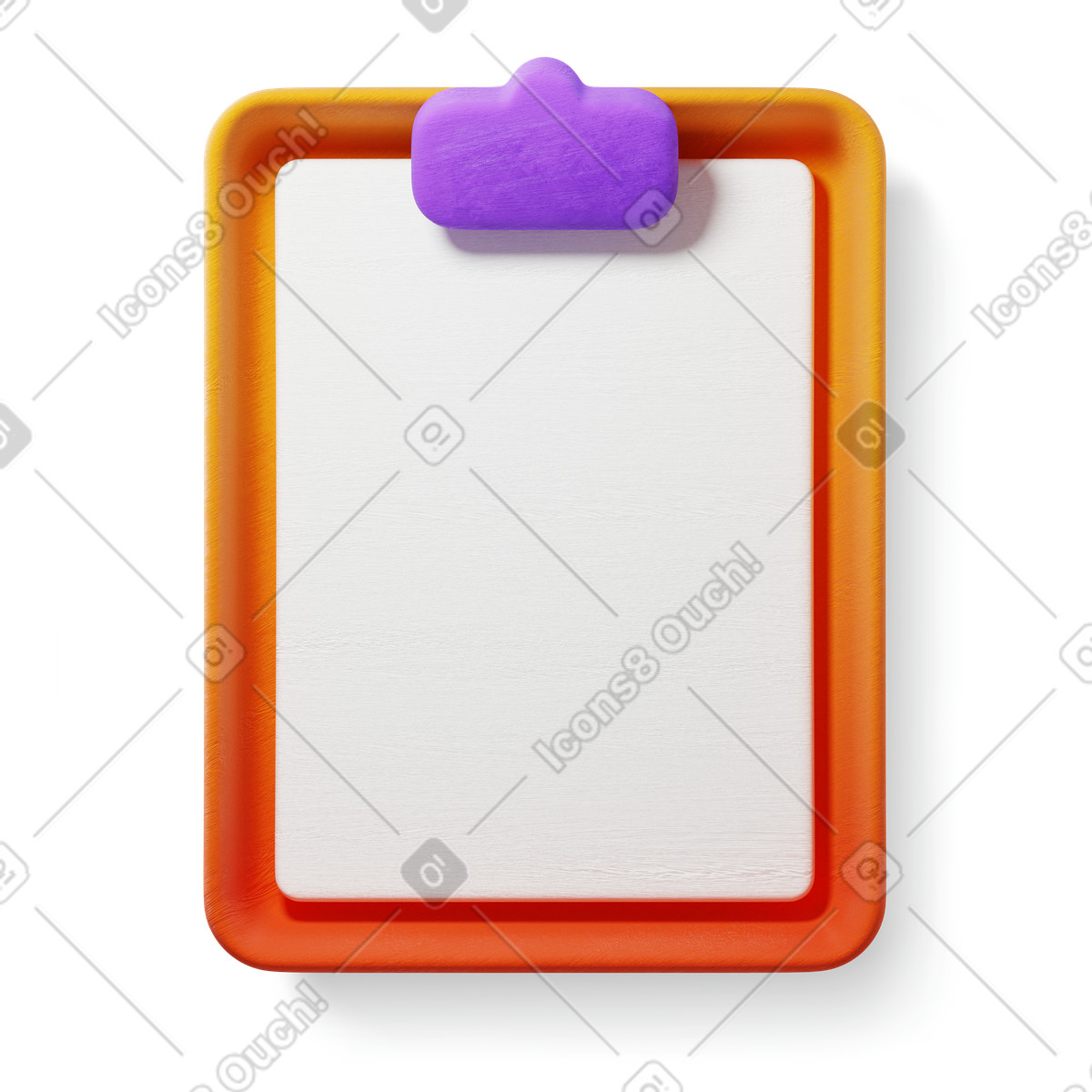 Blocco note illustrazione in stile 3D Microsoft Fluent illustration scarica in PNG, SVG
