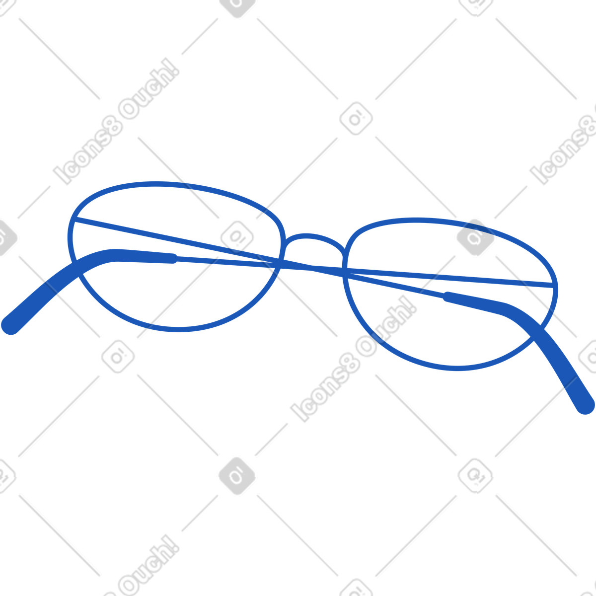 Illustration Des lunettes dans le style Storyline à télécharger aux formats PNG, SVG