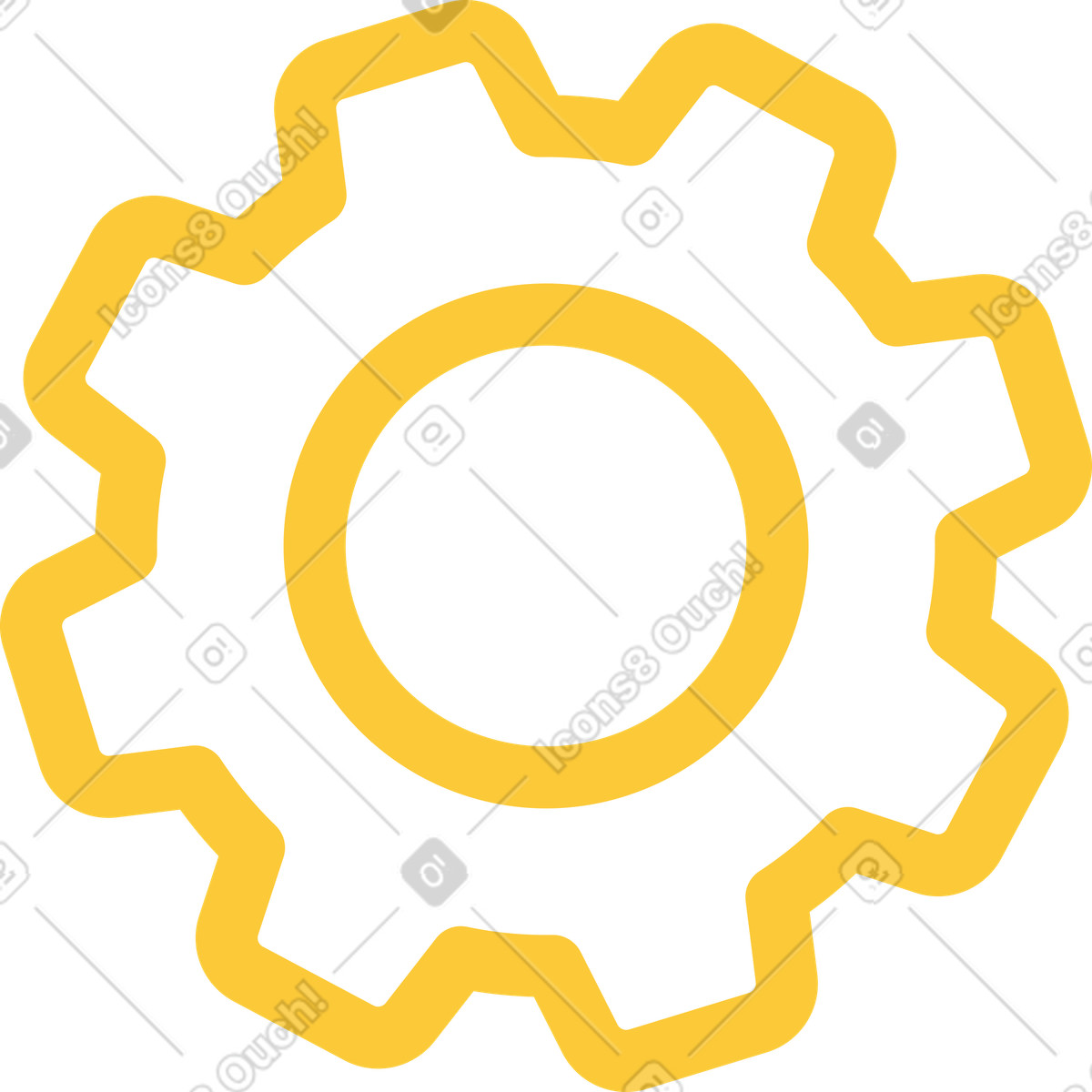 下载 Juicy 风格的 齿轮 插画，支持 PNG、SVG 格式