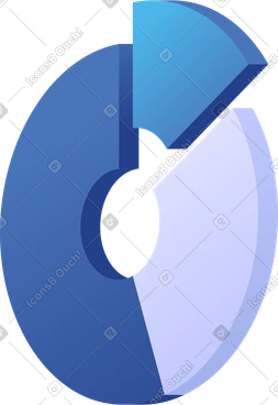 Graphique de beignet PNG, SVG