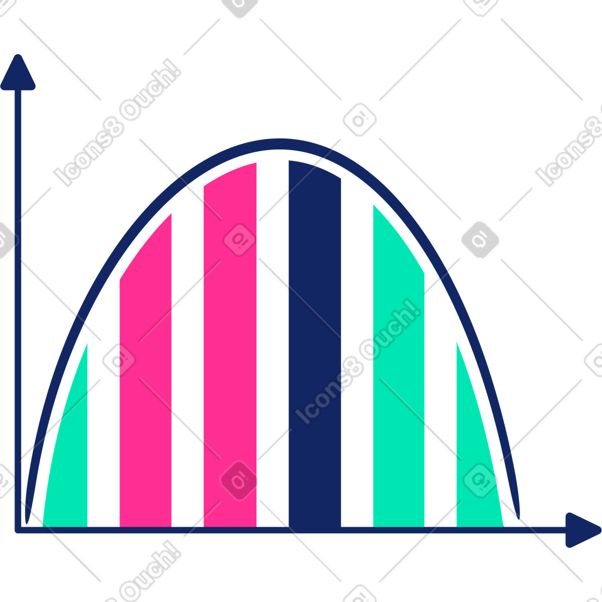 Mathe-grafik-Illustration im Cyborg-Stil als Download in PNG, SVG