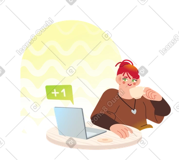 Ilustraciones vectoriales estilo Fizzy en PNG y SVG