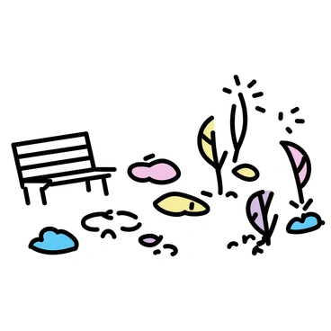A peaceful zen garden featuring a variety of "origami rocks" of different sizes and shapes scattered throughout the scene. The garden also includes "serene paper plants" crafted in various colors, each displaying intricate folds and designs. The ground is covered with soft, fine gravel, raked into gentle patterns. A simple wooden bench is positioned nearby for contemplation. The arrangement emphasizes simplicity and harmony, creating an inviting atmosphere for meditation.