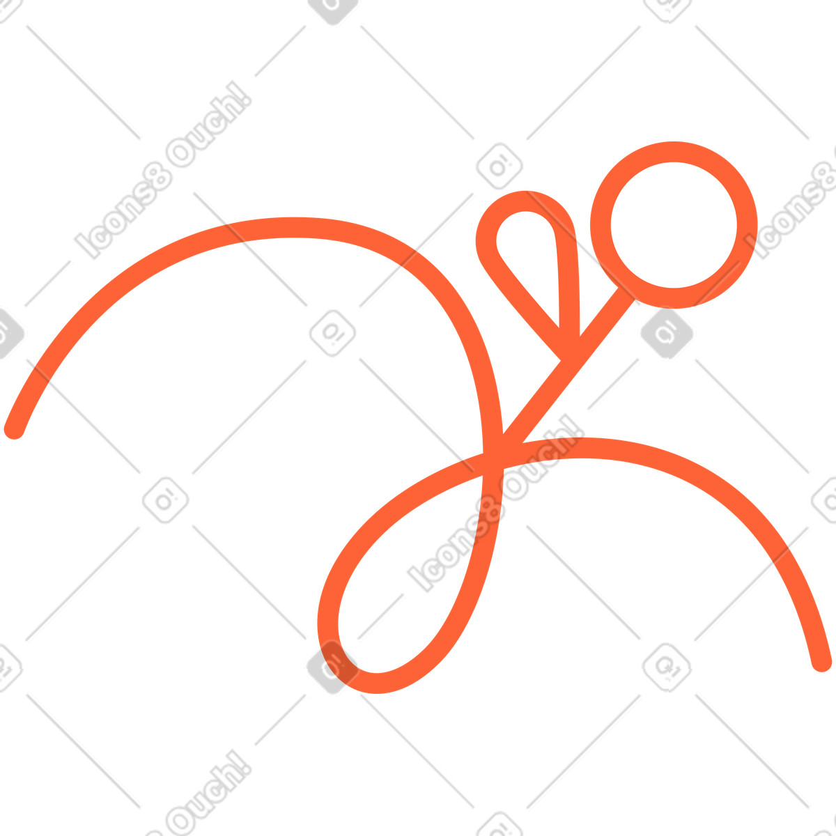 Crayon スタイルの フラワーズ のイラストをPNG、SVG形式でダウンロード