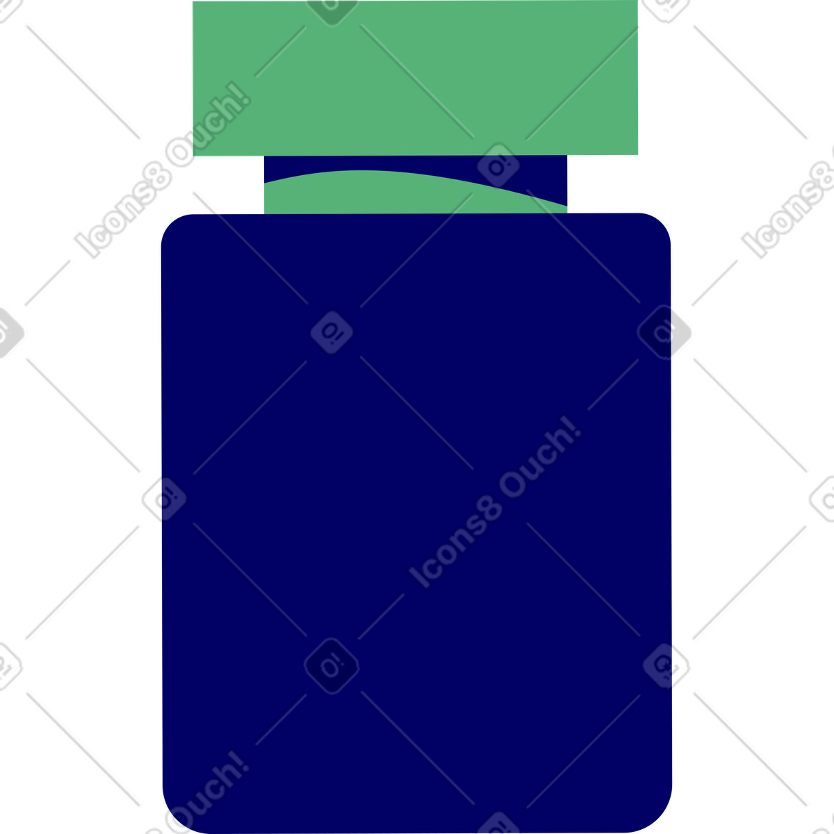下载 Lounge 风格的 油漆瓶 插画，支持 PNG、SVG 格式