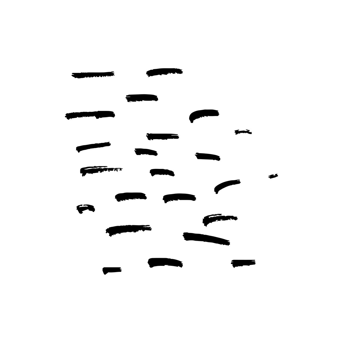 Scribbles illustration in PNG, SVG