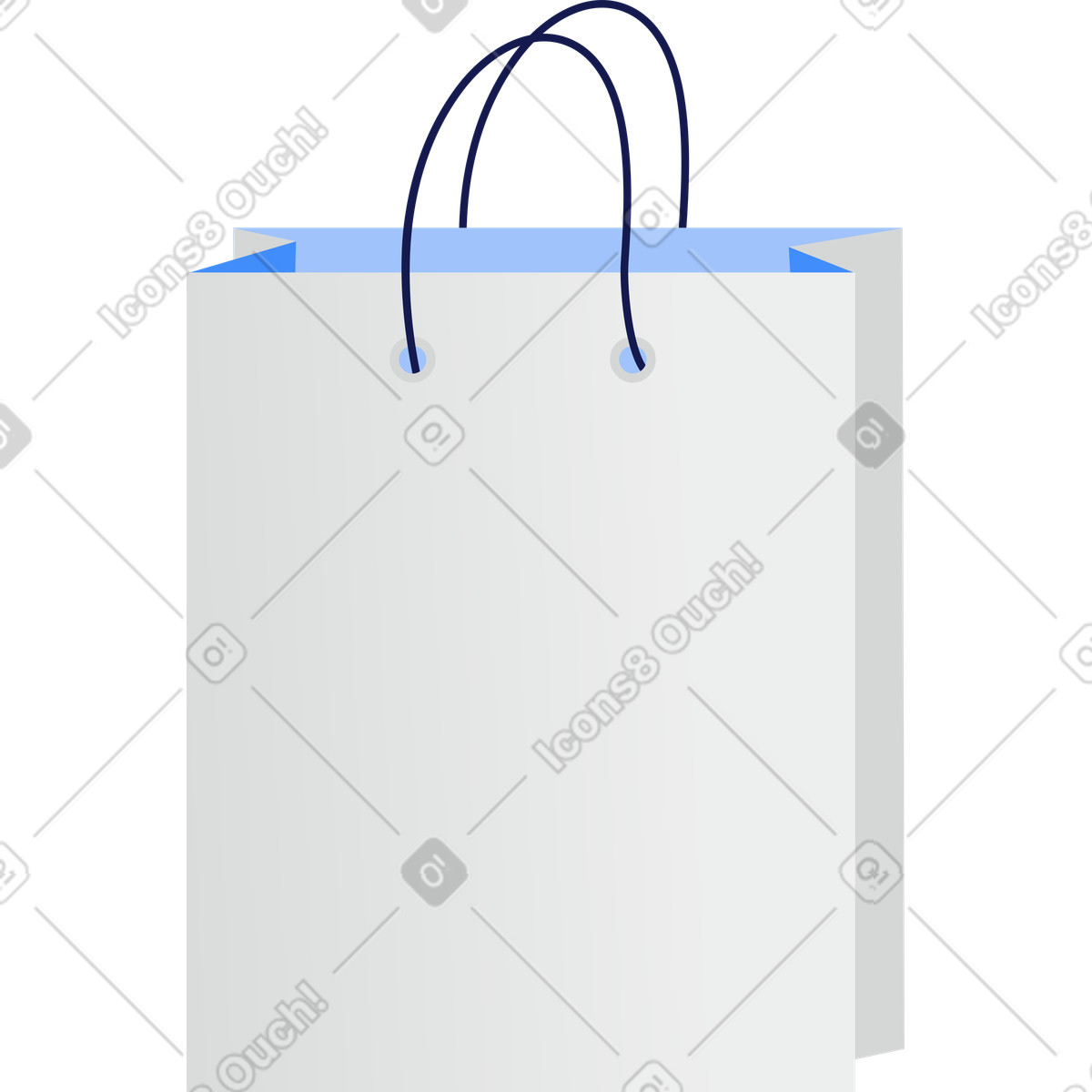 Sacchetto illustrazione in stile Clip scarica in PNG, SVG