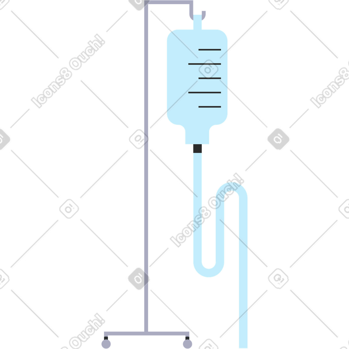 Illustration Équipement hospitalier dans le style Marginalia à télécharger aux formats PNG, SVG
