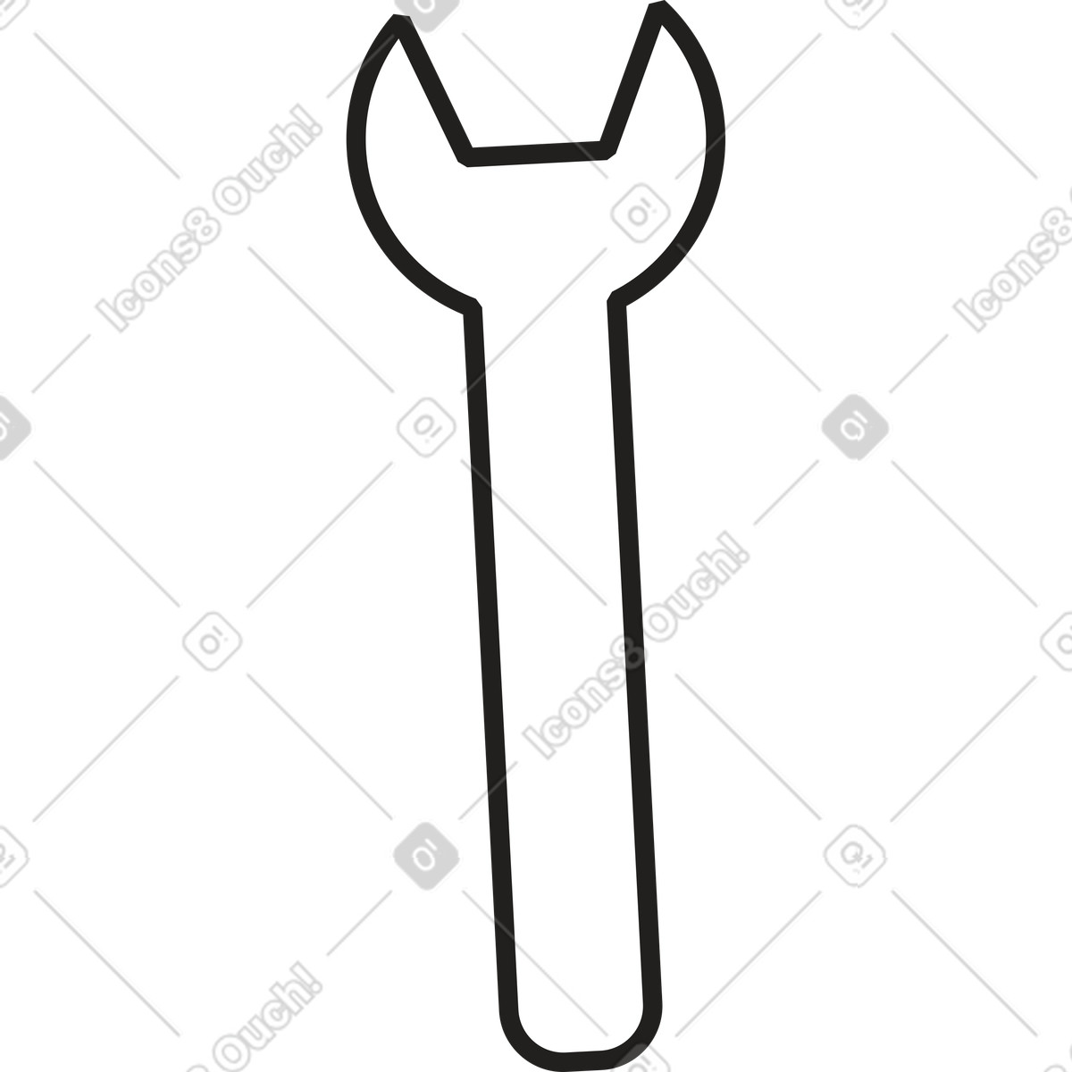 Schlüssel-Illustration im Dazzle Line-Stil als Download in PNG, SVG