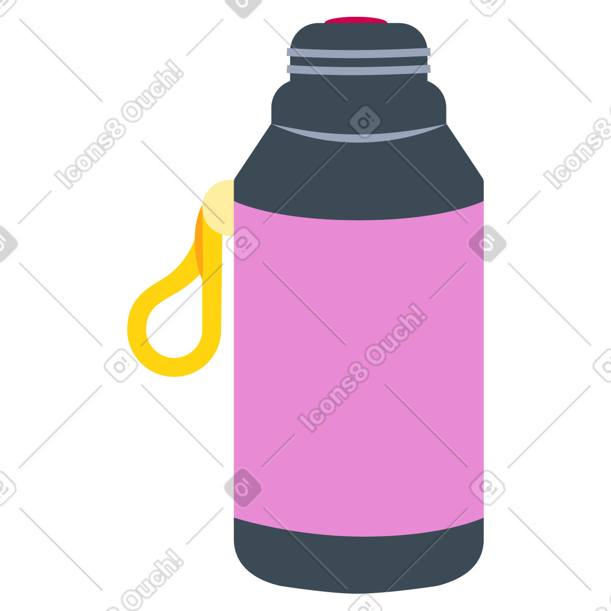 下载 Everyday 风格的 热水瓶 插画，支持 PNG、SVG 格式