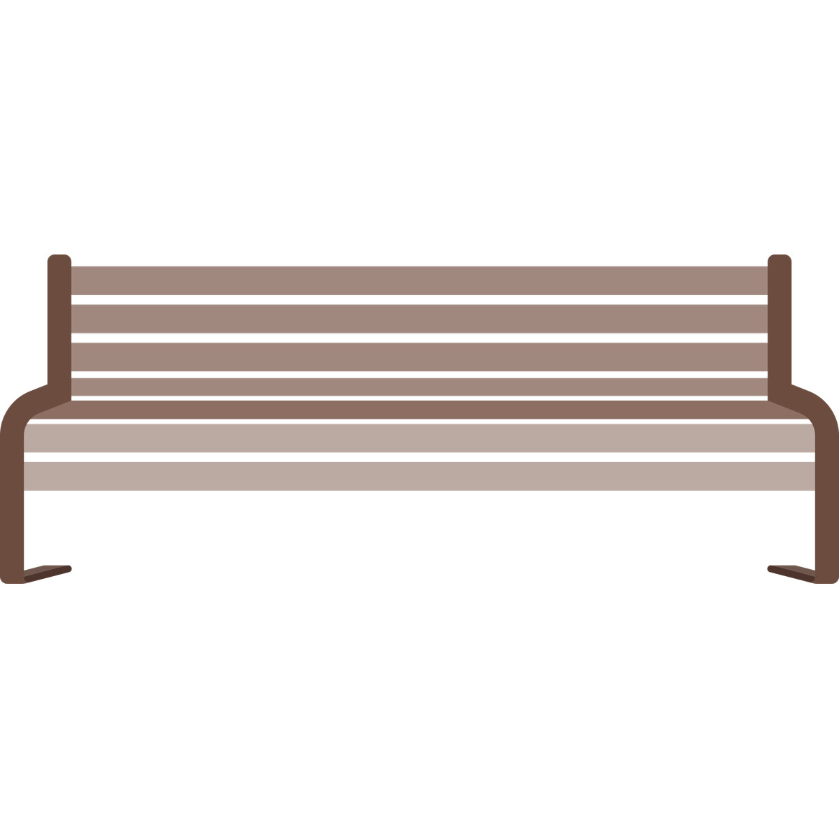 Ilustração de Bench em no estilo Fogg para baixar em PNG, SVG