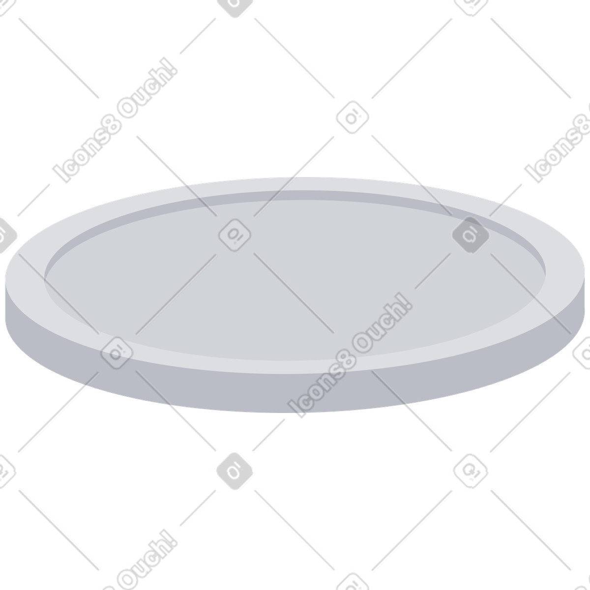 Münze-Illustration im Urban-Stil als Download in PNG, SVG