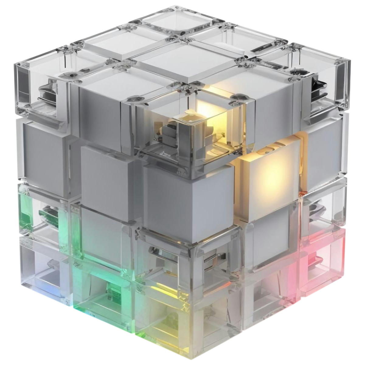 3D Blocks 스타일의 블록 구성 일러스트레이션 PNG, SVG 다운로드