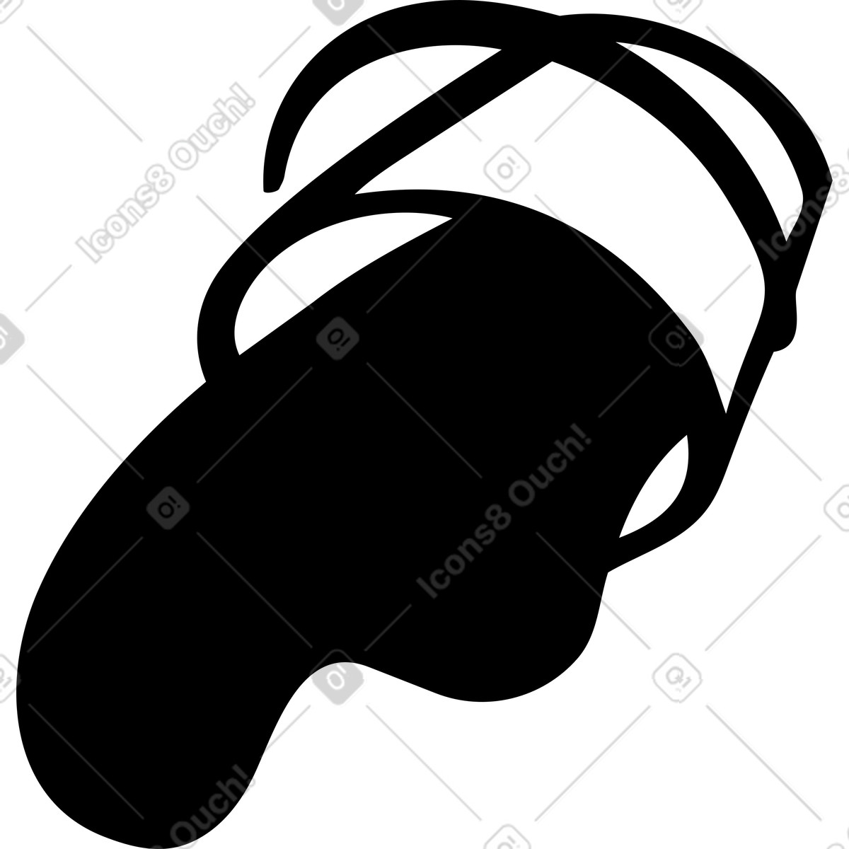 Ilustración Relleno, cubo de pintura en estilo Line a descargar en PNG y SVG