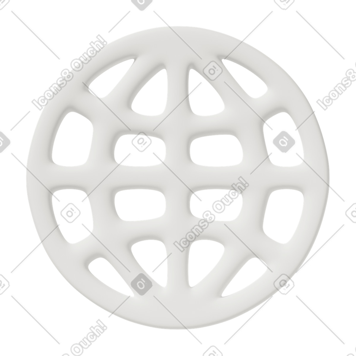 Earth planet 2 illustrazione in stile 3D Casual life scarica in PNG, SVG