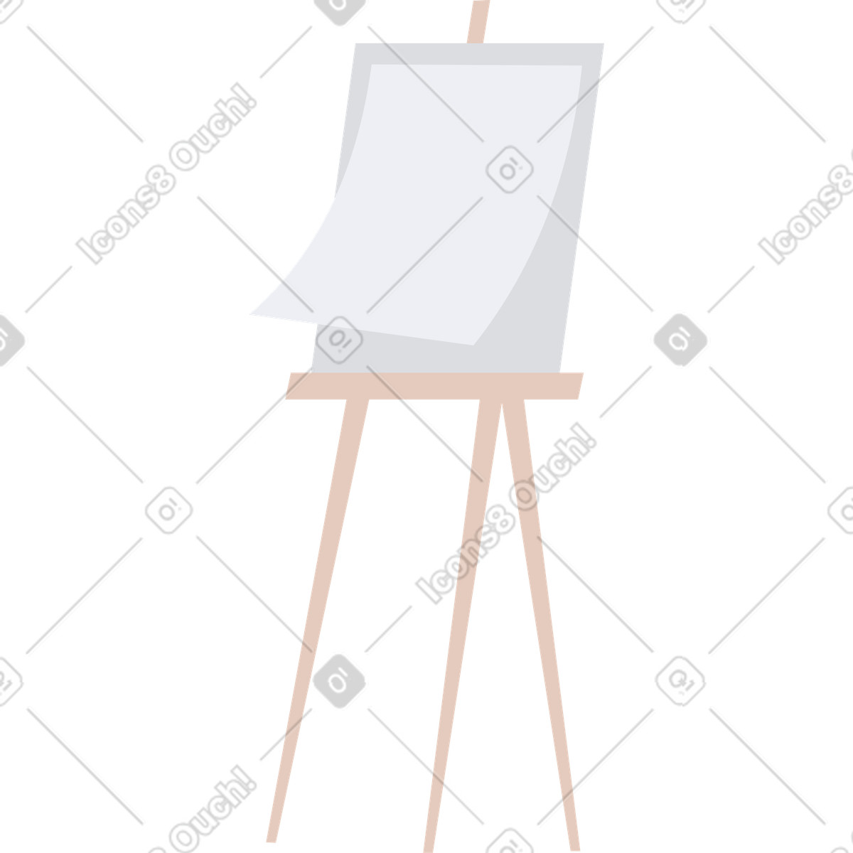 Cavalletto illustration in PNG, SVG