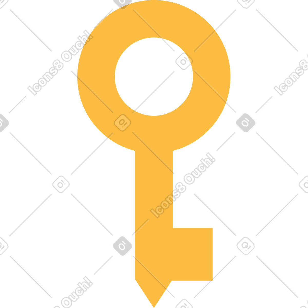 Burgundy 스타일의 키 일러스트레이션 PNG, SVG 다운로드