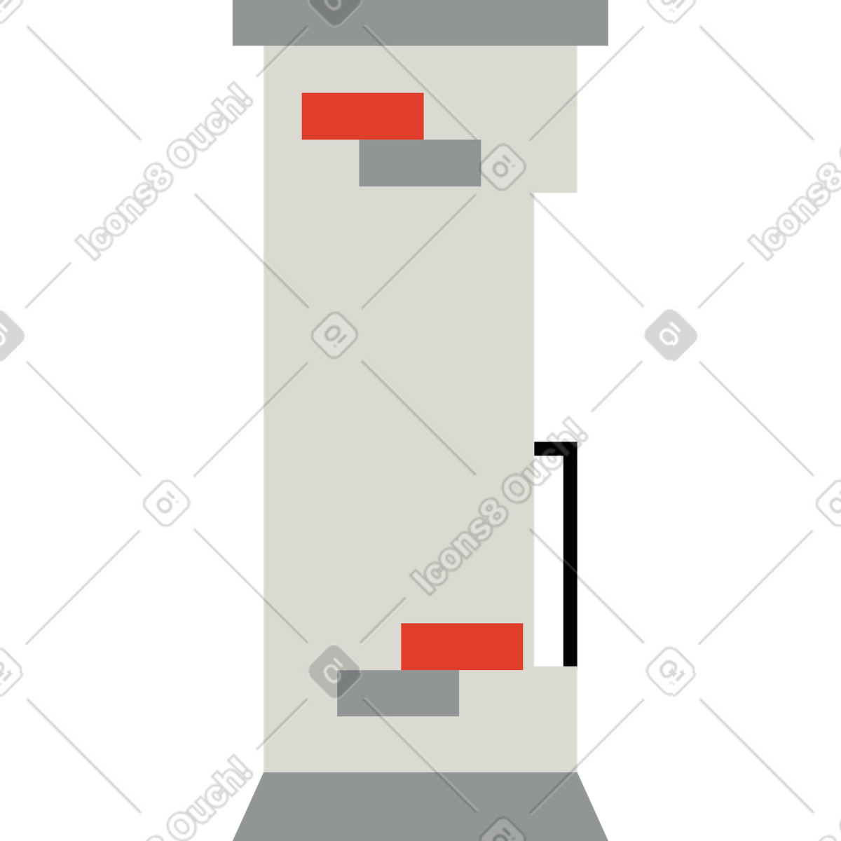 Ilustración Hogar en estilo Burgundy a descargar en PNG y SVG