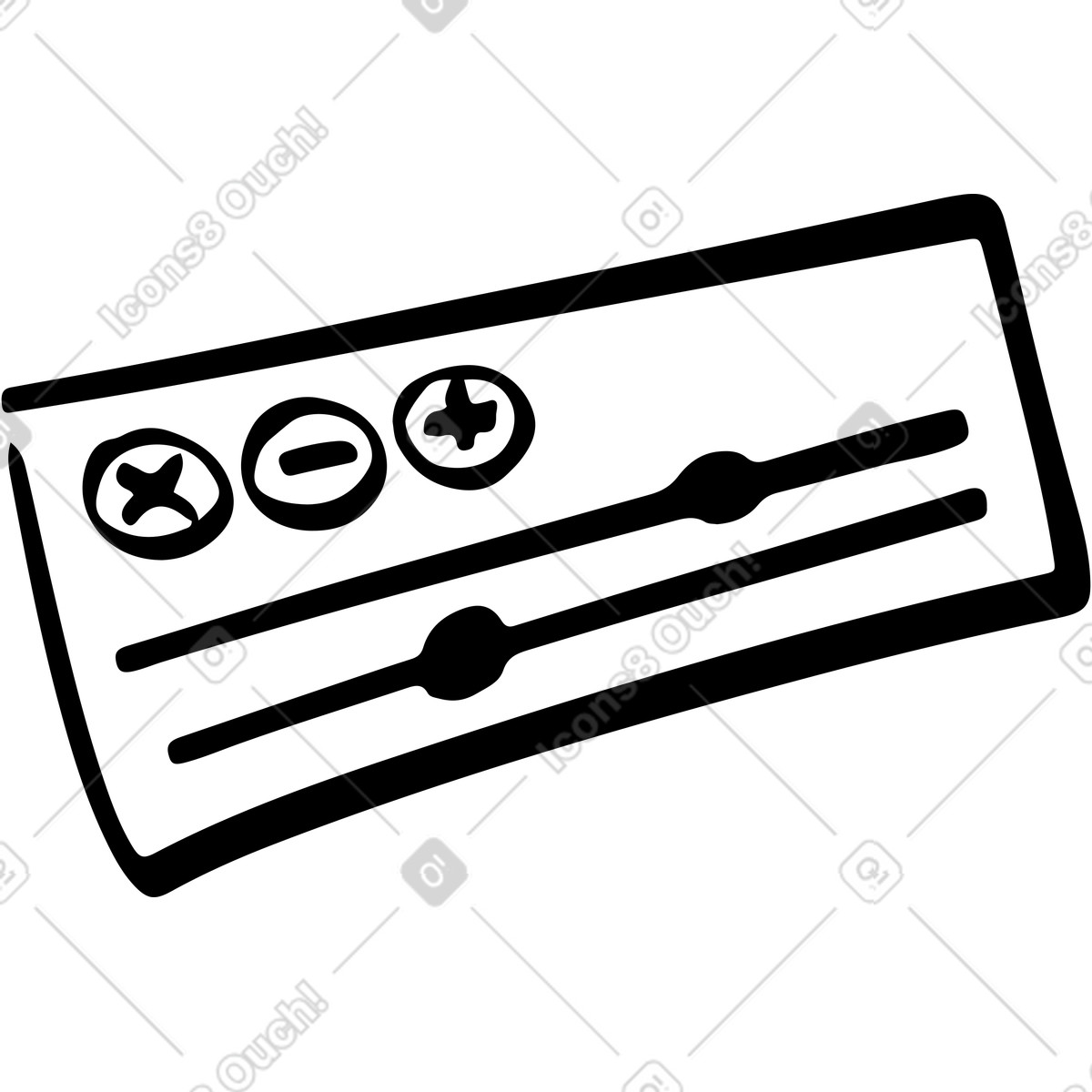 Impostazioni illustrazione in stile Line scarica in PNG, SVG