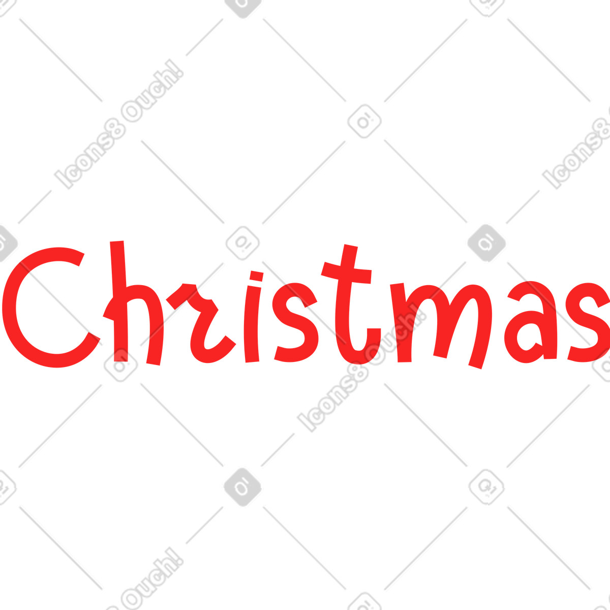 Ilustración Navidad en estilo Clip a descargar en PNG y SVG